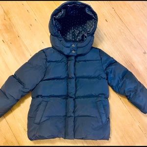 Gap girls down puffer coat jacket